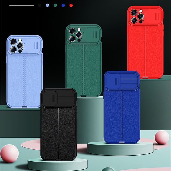 lychee pattern push the window phone cases for iphone 12 pro max 11 x xs xr 6 7 8 plus se 2 lens slide cover designer protective shell case lychee pattern push the window phone cases for iphone 12 pro max 11 x xs xr 6 7 8 plus se 2 lens slide cover designer protective shell case
