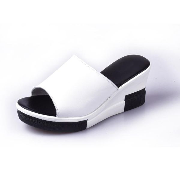 women sandals summer leather shoes woman flip flops wedges fashion platform female slides ladies peep toe jh152, Black
women sandals summer leather shoes woman flip flops wedges fashion platform female slides ladies peep toe jh152, Black