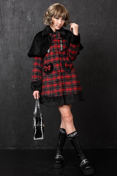 men's shorts glp lolita princess dress bow lattice sweet tweed coat send shawl 81066, White;black
men's shorts glp lolita princess dress bow lattice sweet tweed coat send shawl 81066, White;black