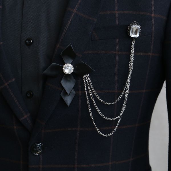 neck tie korean jewelry suit accessories chain tassel pin brooch personalized suit brooch collar pin fake collar, Blue;purple
neck tie korean jewelry suit accessories chain tassel pin brooch personalized suit brooch collar pin fake collar, Blue;purple