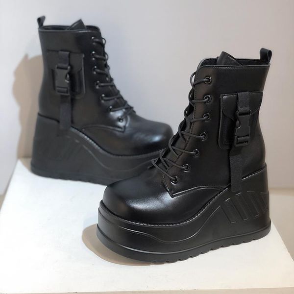 boots 2021 vogue soft pu leather ankle women platform motorcycle booties female autumn winter shoes woman goth short, Black
boots 2021 vogue soft pu leather ankle women platform motorcycle booties female autumn winter shoes woman goth short, Black
