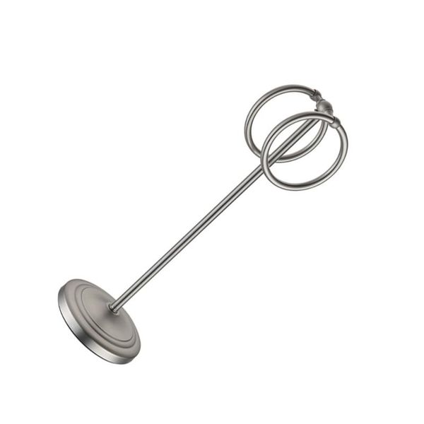 1pc stainless steel double rings towel rack hanger practical holder toilet paper holders
1pc stainless steel double rings towel rack hanger practical holder toilet paper holders
