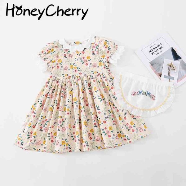 the summer korean version girl floral princess dress baby lace sleeve clothes 210515, Red;yellow
the summer korean version girl floral princess dress baby lace sleeve clothes 210515, Red;yellow