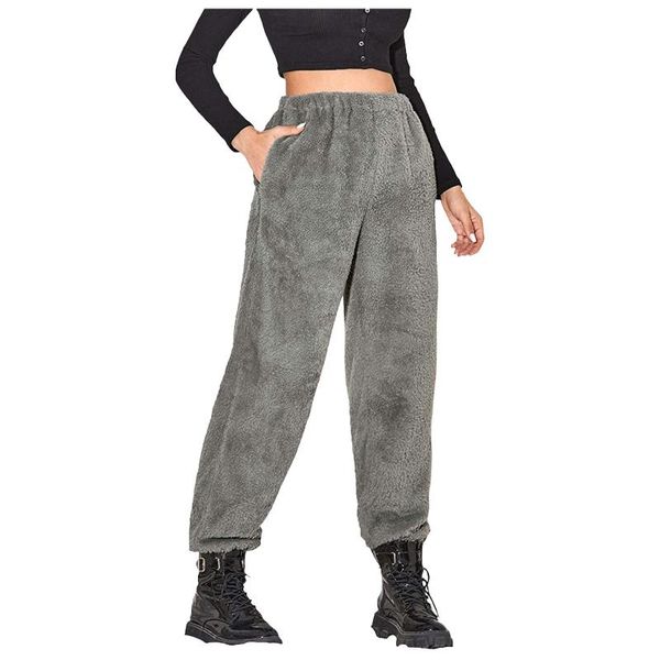 women's pants & capris casual trousers winter all-match warmth and loose solid color elastic waist plush pocket harem #10, Black;white
women's pants & capris casual trousers winter all-match warmth and loose solid color elastic waist plush pocket harem #10, Black;white