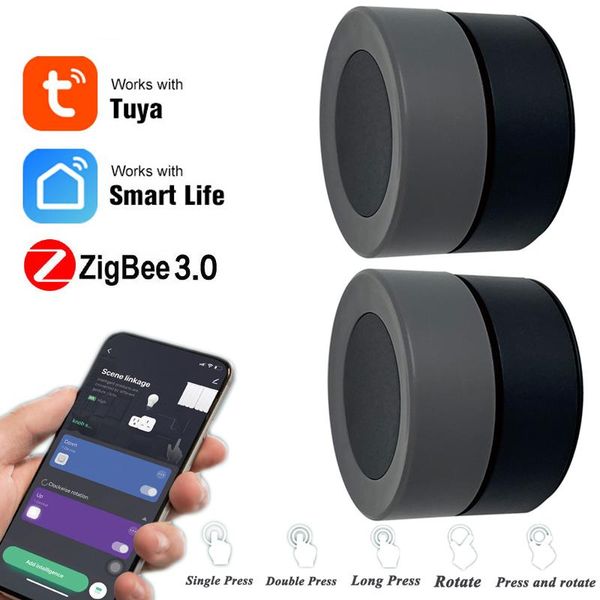 smart home control tuya zigbee knob wireless scene switch button controller battery powered automation scenario work with alexa google
smart home control tuya zigbee knob wireless scene switch button controller battery powered automation scenario work with alexa google