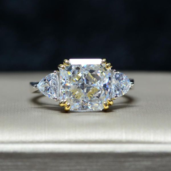 cluster rings cmajor sterling silver synthetic diamond jewelry 14ct fashion artificial white yellow pink square classic ring for women, Golden;silver
cluster rings cmajor sterling silver synthetic diamond jewelry 14ct fashion artificial white yellow pink square classic ring for women, Golden;silver