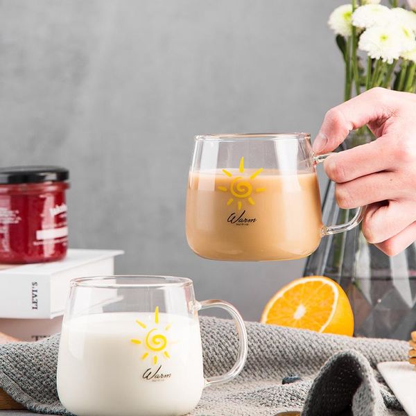 wine glasses 480ml creative cute coffee cup sun picture milk heat-resistant simple couple household transparent water
wine glasses 480ml creative cute coffee cup sun picture milk heat-resistant simple couple household transparent water