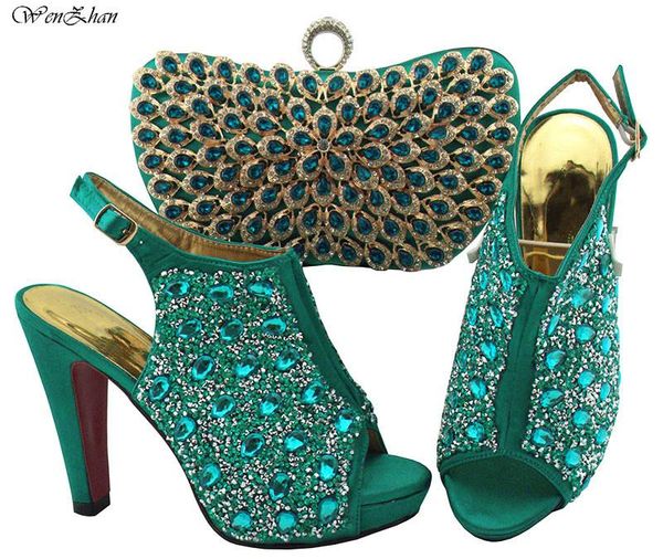 matching high heel shoes and bag set nigerian teal women wedding italian style for party wenzhan 38-42 b811-24 dress, Black
matching high heel shoes and bag set nigerian teal women wedding italian style for party wenzhan 38-42 b811-24 dress, Black