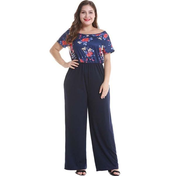 women's jumpsuits & rompers whzhm flower printed female women plus size 3xl 4xl pockets patchwork o-neck casual, Black;white
women's jumpsuits & rompers whzhm flower printed female women plus size 3xl 4xl pockets patchwork o-neck casual, Black;white
