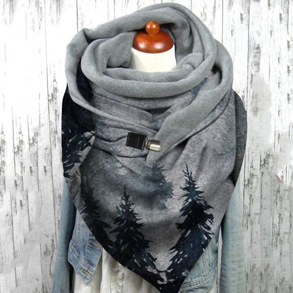 scarves autumn winter women scarf fashion retro female multi-purpose shawl 2021 casual foulard femme buckle, Blue;gray
scarves autumn winter women scarf fashion retro female multi-purpose shawl 2021 casual foulard femme buckle, Blue;gray