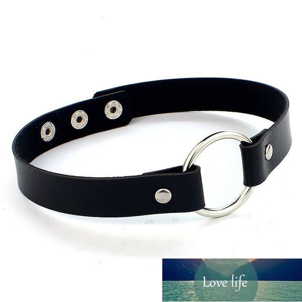 new fashion women men cool punk goth black round-shape leather collar choker necklace jewelry accessories, Golden;silver
new fashion women men cool punk goth black round-shape leather collar choker necklace jewelry accessories, Golden;silver