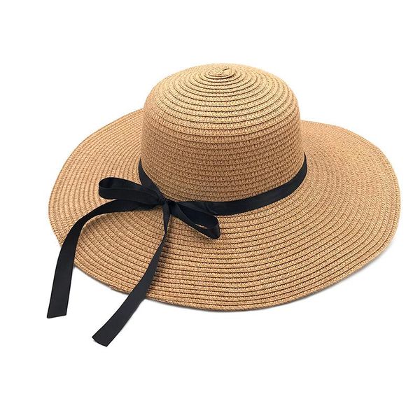 summer straw hat women big wide brim beach sun foldable block uv protection panama bone chapeu feminino hats, Blue;gray
summer straw hat women big wide brim beach sun foldable block uv protection panama bone chapeu feminino hats, Blue;gray