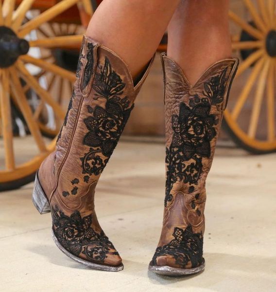 boots fashion womens shoes autumn winter mid-heel ethnic embroidery square toe mid-tube retro classic knight zapatos para mujer, Black
boots fashion womens shoes autumn winter mid-heel ethnic embroidery square toe mid-tube retro classic knight zapatos para mujer, Black