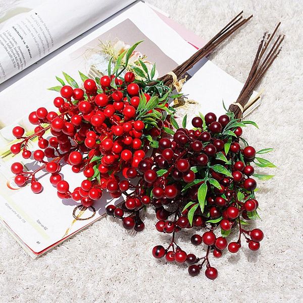 35cm 6 forks artificial berry flower diy wedding berries pography props party festival home room decoration decorative flowers & wreaths
35cm 6 forks artificial berry flower diy wedding berries pography props party festival home room decoration decorative flowers & wreaths