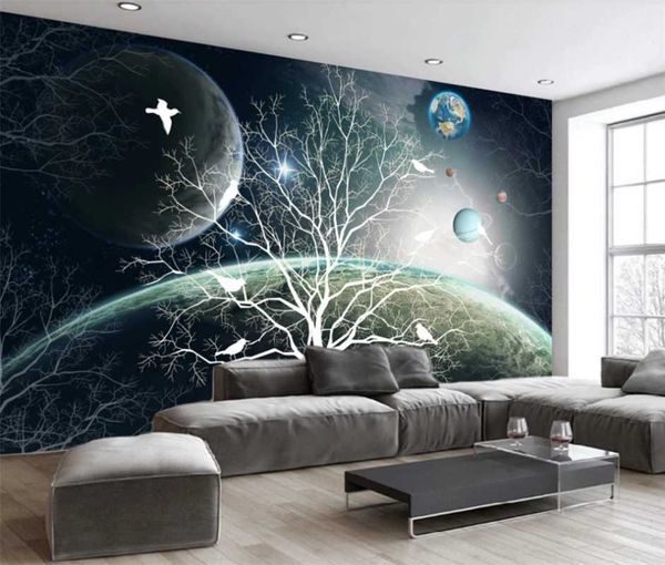 custom 3d wallpaper mural european-style earth starry sky simple small tree flowers and birds tv background wall wallpapers
custom 3d wallpaper mural european-style earth starry sky simple small tree flowers and birds tv background wall wallpapers