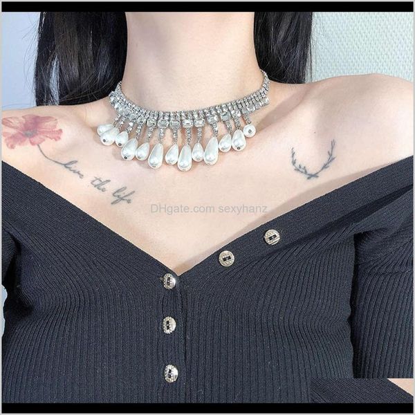 pendant necklaces & jewelry drop delivery 2021 pendants fashionable temperament sparkle diamond pearl tassel necklace womens irregular neck, Silver
pendant necklaces & jewelry drop delivery 2021 pendants fashionable temperament sparkle diamond pearl tassel necklace womens irregular neck, Silver