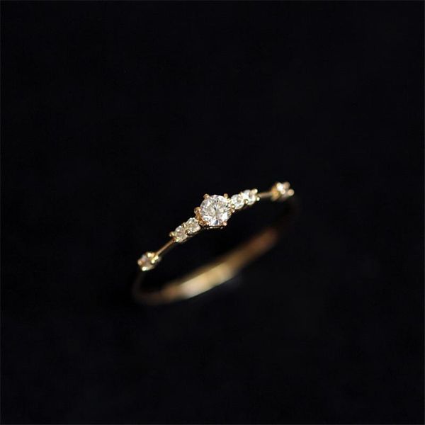 wedding rings 925 sterling silver 14k gold plating crystal exquisite ring women light luxury temperament jewelry accessories, Slivery;golden
wedding rings 925 sterling silver 14k gold plating crystal exquisite ring women light luxury temperament jewelry accessories, Slivery;golden