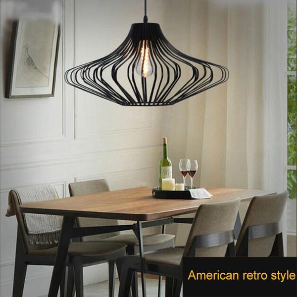 modern pendant lights american black iron creative industrial style bird's nest hanging lamps bar cafe office living/bedroom
modern pendant lights american black iron creative industrial style bird's nest hanging lamps bar cafe office living/bedroom