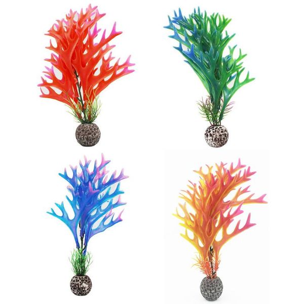 1pcs design plastic artificial aquarium decoration plant grass fish tank coral accessories 21cm decorations
1pcs design plastic artificial aquarium decoration plant grass fish tank coral accessories 21cm decorations