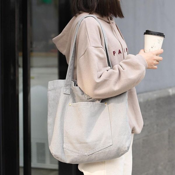 evening bags leisure washing canvas bag versatile large capacity shopping shoulder simple light solid color handbag tote
evening bags leisure washing canvas bag versatile large capacity shopping shoulder simple light solid color handbag tote