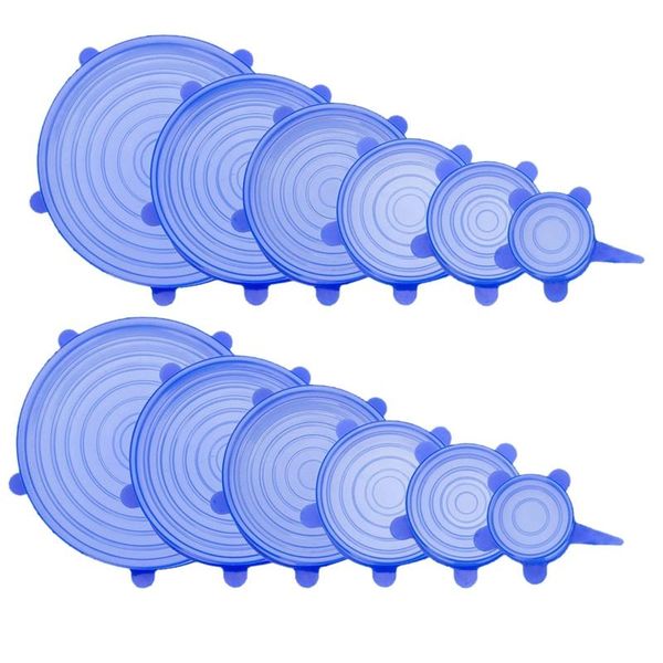food savers & storage containers 12 pcs durable silicone stretch lid - expandable cover for bowel, can, jar, glassware ( 6 sizes)
food savers & storage containers 12 pcs durable silicone stretch lid - expandable cover for bowel, can, jar, glassware ( 6 sizes)