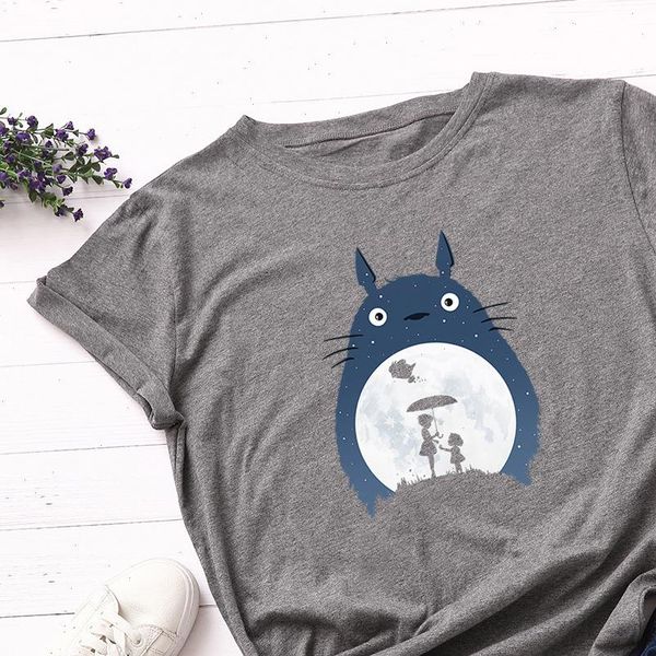 harajuku print totoro women t shirt loose plus size cartoon graphic tee femme streetwear funny, White
harajuku print totoro women t shirt loose plus size cartoon graphic tee femme streetwear funny, White