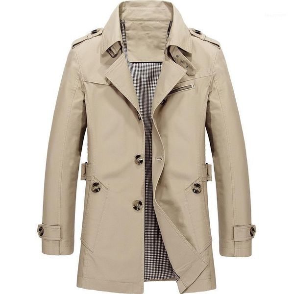men's trench coats 2021 business long jacket casual windbreaker men coat fashion overcoat, Tan;black
men's trench coats 2021 business long jacket casual windbreaker men coat fashion overcoat, Tan;black