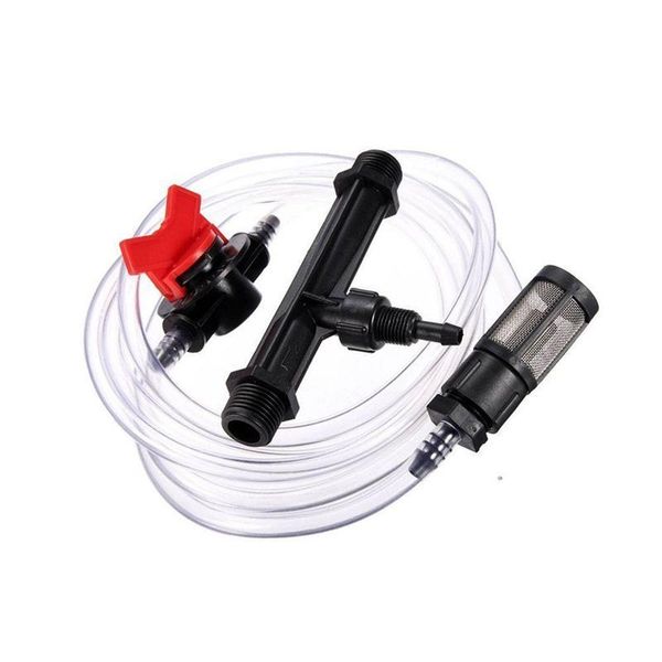 3/4 garden irrigation device venturi fertilizer injector switch water tube kit watering equipments