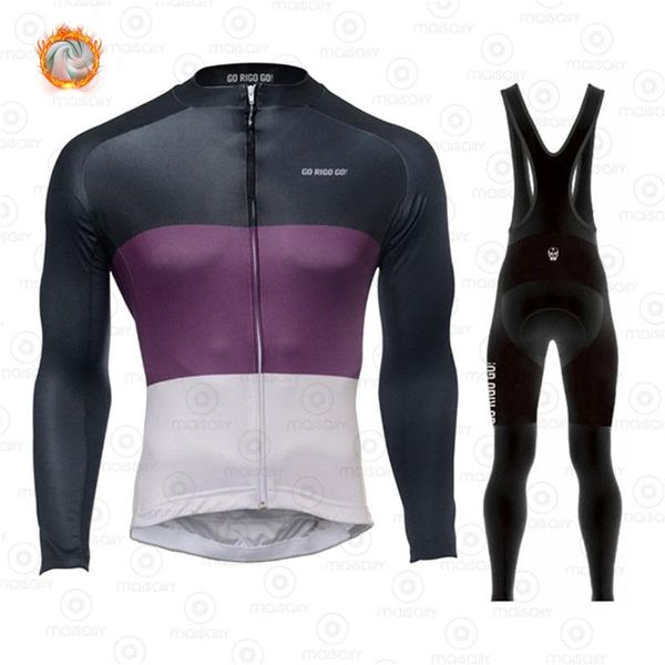 racing sets go rigo 2021 long sleeve thermal fleece cycling clothing men set bib gel pants bike mtb ropa ciclismo hombre, Black;blue
racing sets go rigo 2021 long sleeve thermal fleece cycling clothing men set bib gel pants bike mtb ropa ciclismo hombre, Black;blue