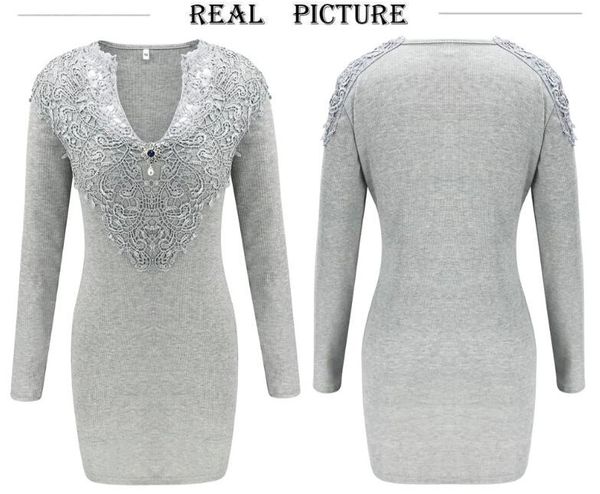 vintage women lace diamond bodycon gray dress long sleeve midi evening club party ladies slim warm winter casual dresses, Black;gray
vintage women lace diamond bodycon gray dress long sleeve midi evening club party ladies slim warm winter casual dresses, Black;gray