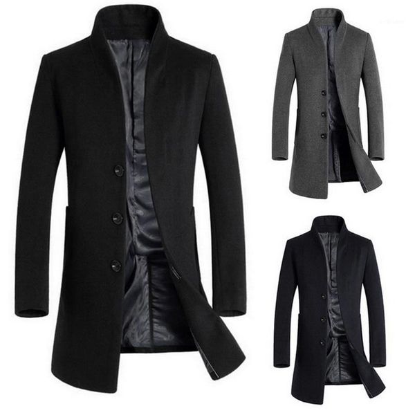 men's jackets men warm blends coats winter casual slim long trench overcoats, Black;brown
men's jackets men warm blends coats winter casual slim long trench overcoats, Black;brown