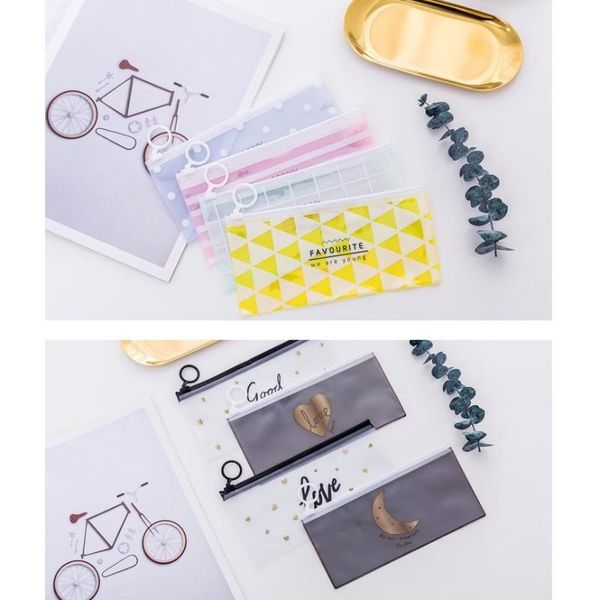 cute irregular pencil case kawaii pvc transparent document bag girl cosmetic storage student stationery friend kids gift bags
cute irregular pencil case kawaii pvc transparent document bag girl cosmetic storage student stationery friend kids gift bags