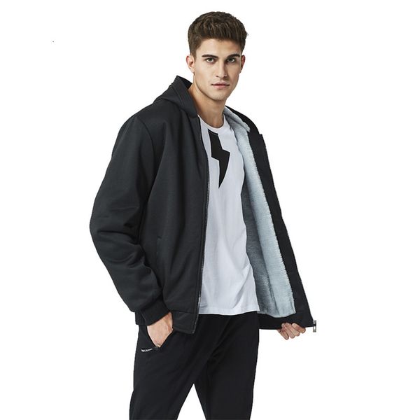 tracksuit I/e size hoodies thick male hood color cardigan with quilted jacket, Gray
tracksuit I/e size hoodies thick male hood color cardigan with quilted jacket, Gray