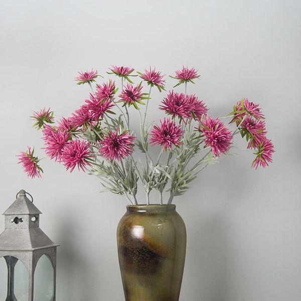 pc silk dasiy artificial flowers decorative stamen trident daisy vase for home decoration wedding fake & wreaths
pc silk dasiy artificial flowers decorative stamen trident daisy vase for home decoration wedding fake & wreaths
