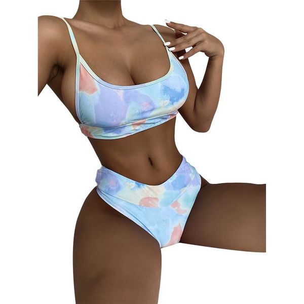 one-piece suits ladies summer split swimwear set adults women tie-dye mixed color tank type backless bikini swimsuit
one-piece suits ladies summer split swimwear set adults women tie-dye mixed color tank type backless bikini swimsuit