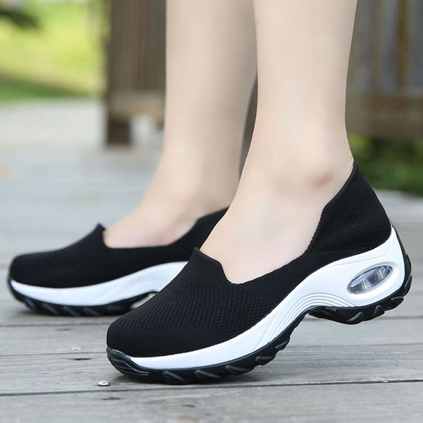 summer casual shoes women's korean 2021 flying knitting breathable women's casual large sports irem 4796 4796, Black
summer casual shoes women's korean 2021 flying knitting breathable women's casual large sports irem 4796 4796, Black