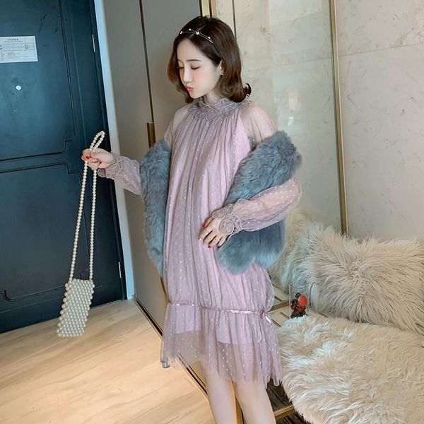 maternity dresses 8828# dress spring autumn gauze patchwork easy matching loose stylish for pregnant women mom, White
maternity dresses 8828# dress spring autumn gauze patchwork easy matching loose stylish for pregnant women mom, White