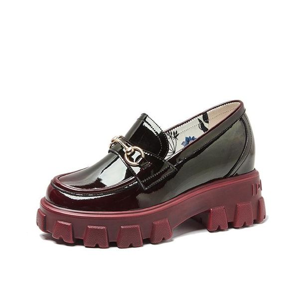 dress shoes cozok women's pumps thick sole mary janes round toe genuine cow leather single female high heels size 33-39 loafers, Black
dress shoes cozok women's pumps thick sole mary janes round toe genuine cow leather single female high heels size 33-39 loafers, Black