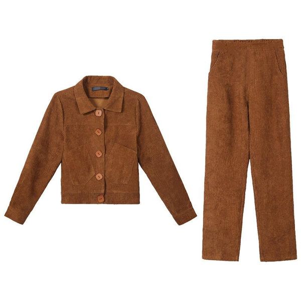 women's suits & blazers fashionable suit, women,2021, style, korean, loose, thin, corduroy, two-piece dress., White;black
women's suits & blazers fashionable suit, women,2021, style, korean, loose, thin, corduroy, two-piece dress., White;black