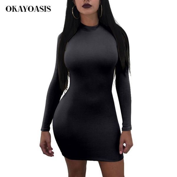 casual dresses okayoasis women's autumn fashion dress black red hollow long sleeve mini vestido cross back winter s-xl, Black;gray
casual dresses okayoasis women's autumn fashion dress black red hollow long sleeve mini vestido cross back winter s-xl, Black;gray