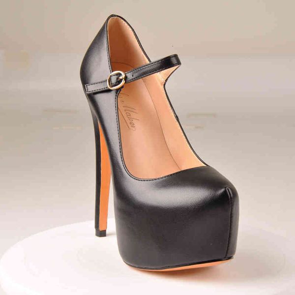 sandals women mary jane platform pumps ankle strap stiletto 15~16cm high heels buckle shoes large size us5~us15, Black
sandals women mary jane platform pumps ankle strap stiletto 15~16cm high heels buckle shoes large size us5~us15, Black