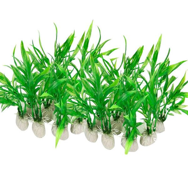 20pcs artificial aquarium plants fish tank decorations home decor plastic green
20pcs artificial aquarium plants fish tank decorations home decor plastic green