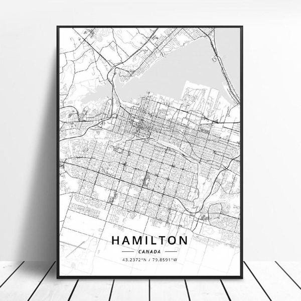 hamilton kelowna leduc sherbrooke toronto ajax canada map canvas art poster christmas decorations
hamilton kelowna leduc sherbrooke toronto ajax canada map canvas art poster christmas decorations