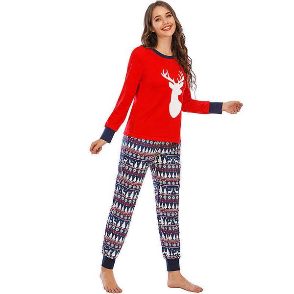 sleepwear christmas autumn winter 2021 loose fitting housewear pajamas women's long sleeve suit, Black;red
sleepwear christmas autumn winter 2021 loose fitting housewear pajamas women's long sleeve suit, Black;red