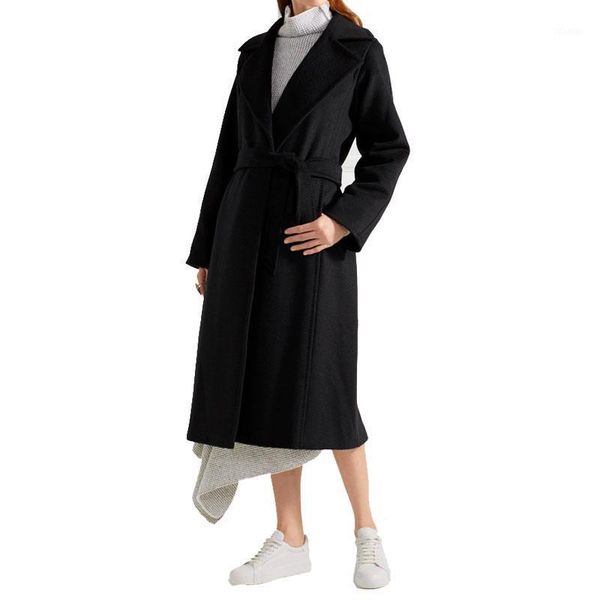 women's wool & blends fall winter women trech black overcoat oversized simple classic maxi long coat female robe outerwear manteau femm
women's wool & blends fall winter women trech black overcoat oversized simple classic maxi long coat female robe outerwear manteau femm
