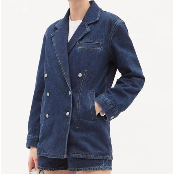 women's jackets 2021 autumn winter long sleeve casual fashion coat female outwear women's double breasted denim jacket, Black;brown
women's jackets 2021 autumn winter long sleeve casual fashion coat female outwear women's double breasted denim jacket, Black;brown