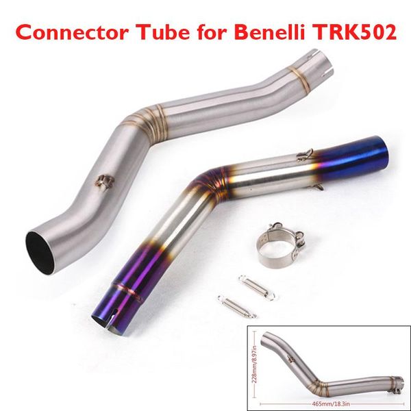 motorcycle exhaust system slip on 51mm pipe middle connector section mid link tube for benelli 502c trk502
motorcycle exhaust system slip on 51mm pipe middle connector section mid link tube for benelli 502c trk502