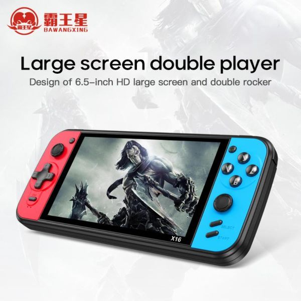 6.5-inch game console nostalgic classic dual-shake gamepad 8g built-in 5000 handheld players support rmvb avi mp4 3gp portable
6.5-inch game console nostalgic classic dual-shake gamepad 8g built-in 5000 handheld players support rmvb avi mp4 3gp portable