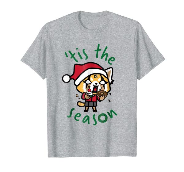 aggretsuko rage "tis the season" tee shirt, White;black
aggretsuko rage "tis the season" tee shirt, White;black