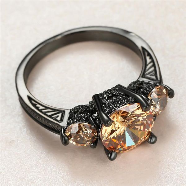 cute female champagne crystal stone ring charm 14kt black gold wedding rings for women luxury bride round zircon engagement, Slivery;golden
cute female champagne crystal stone ring charm 14kt black gold wedding rings for women luxury bride round zircon engagement, Slivery;golden